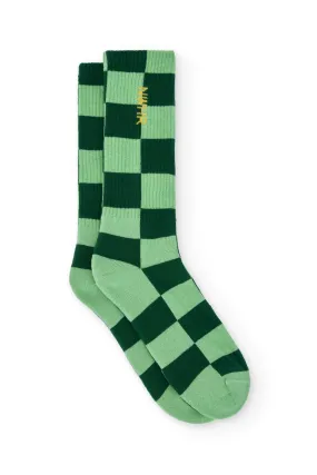 Ska Checkered Socks Green