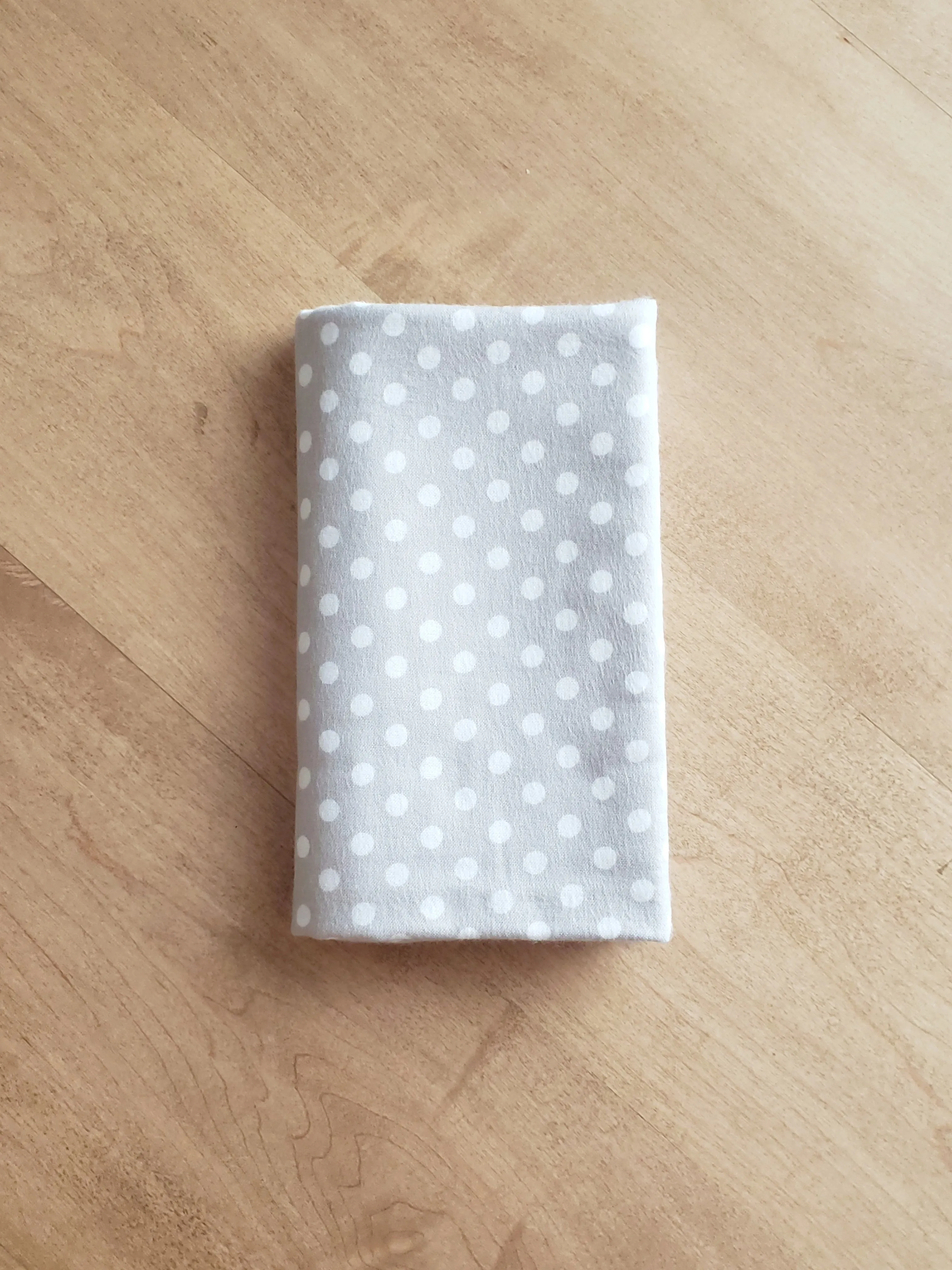 Small Polka Dot Organic Cotton Swaddling Blanket