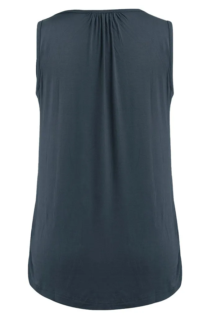 Smallshow Sleeveless Maternity Nursing Tank Tops