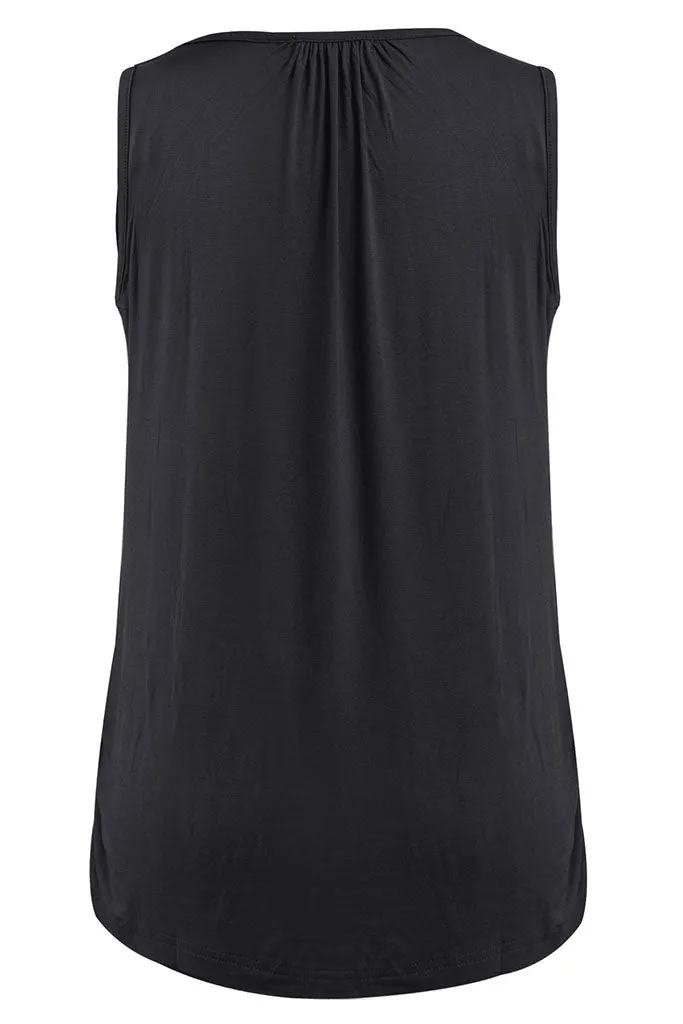 Smallshow Sleeveless Maternity Nursing Tank Tops