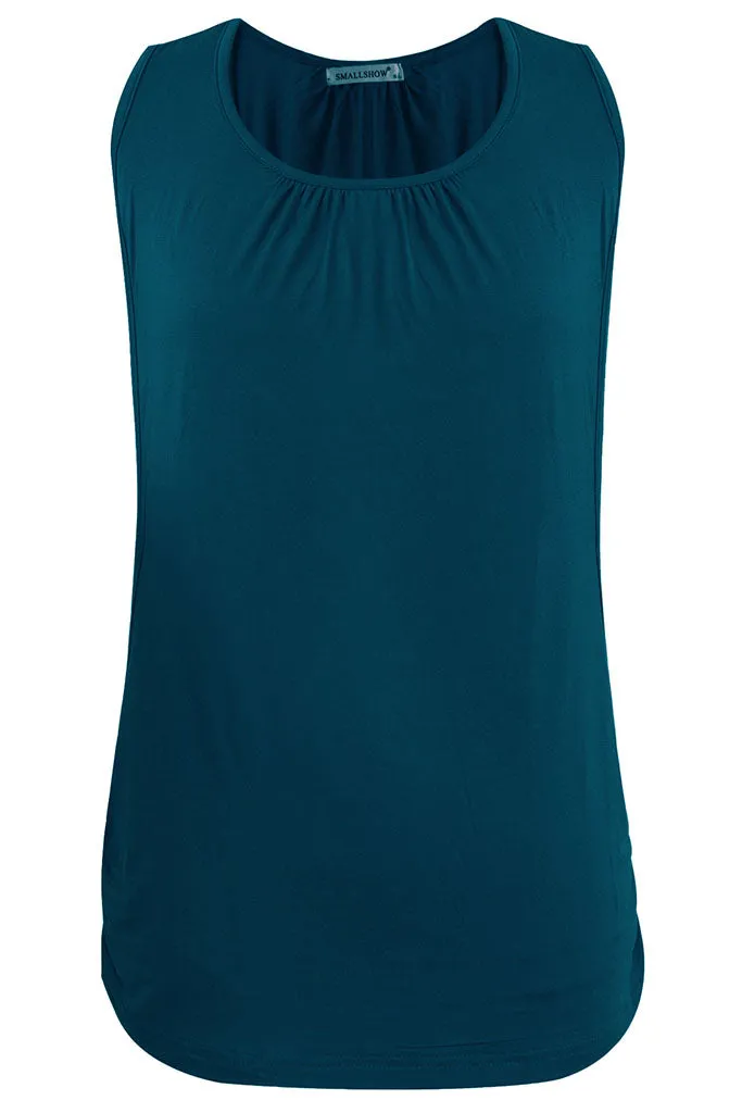 Smallshow Sleeveless Maternity Nursing Tank Tops