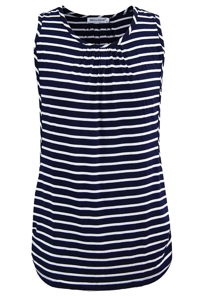 Smallshow Sleeveless Maternity Nursing Tank Tops