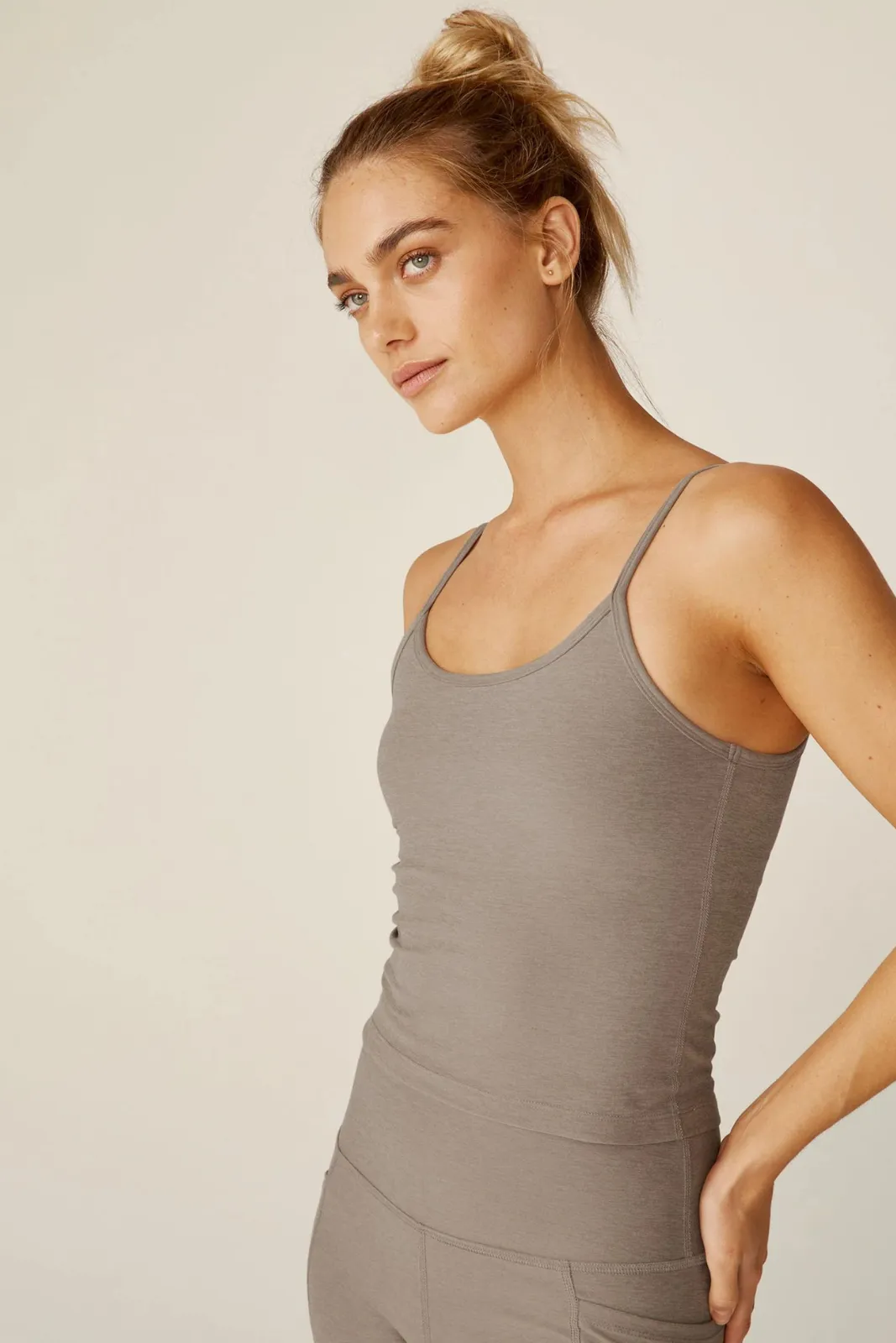 Spacedye Truly Tank, Birch Heather