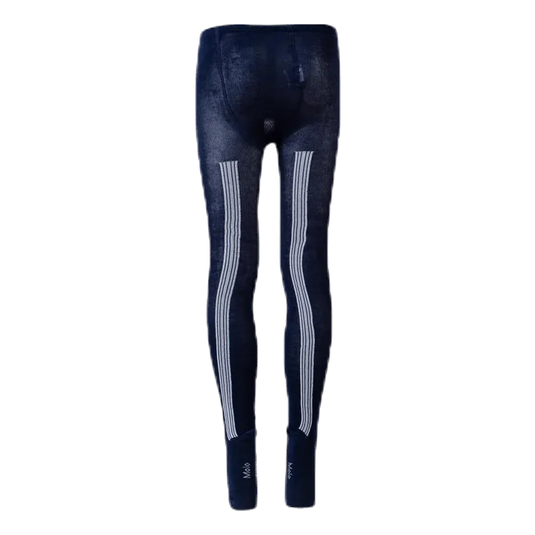 Sports Stripe Tights Blue