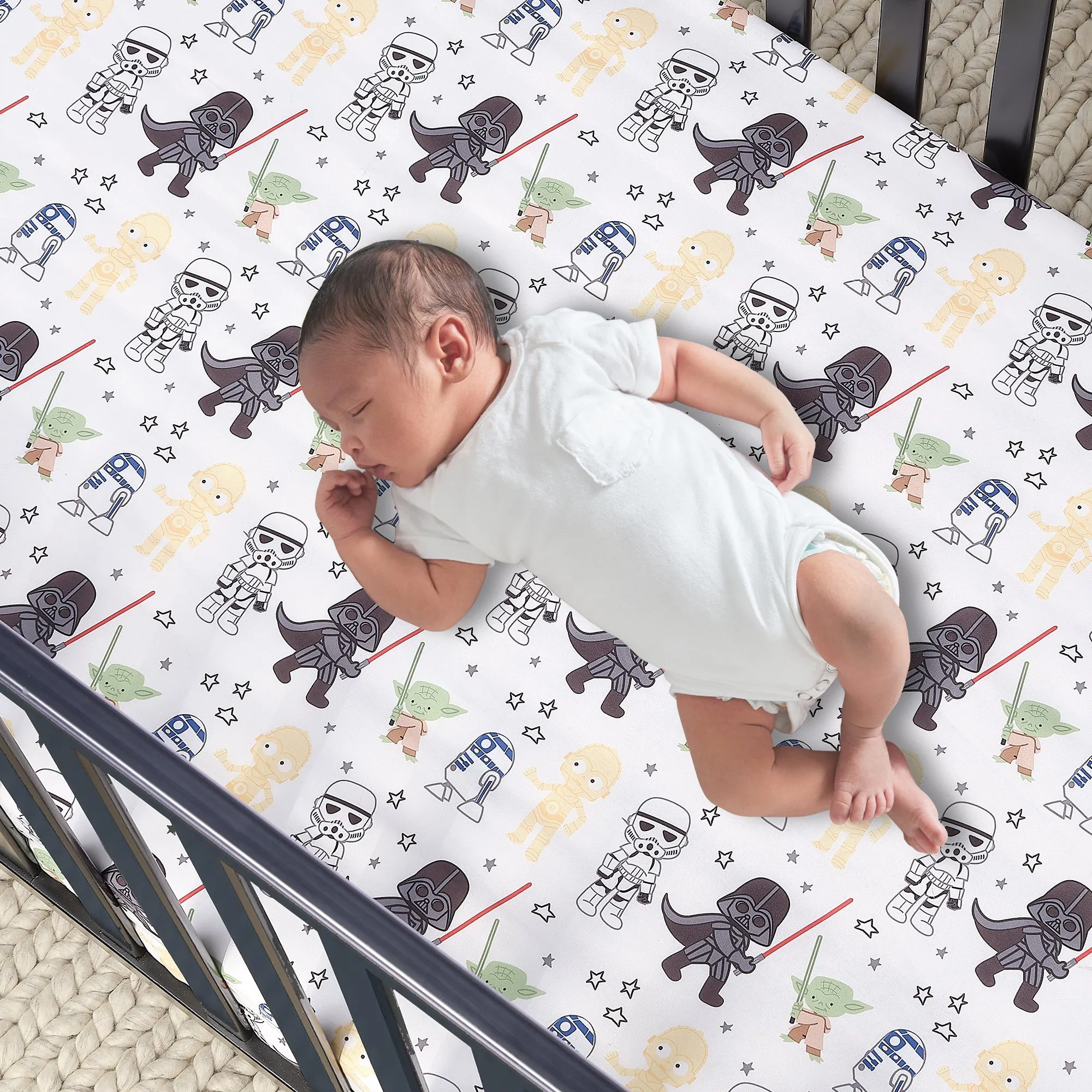 Star Wars Classic 3-Piece Crib Bedding Set