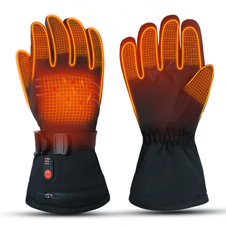 Super Therma Heated Gloves for Men Women, Touchscreen Waterproof Rechargeable