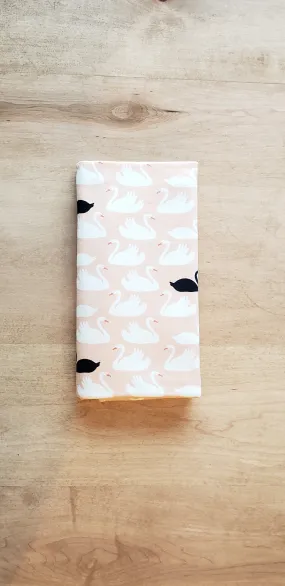 SWAN WITH ME Organic Cotton Swaddling Blanket