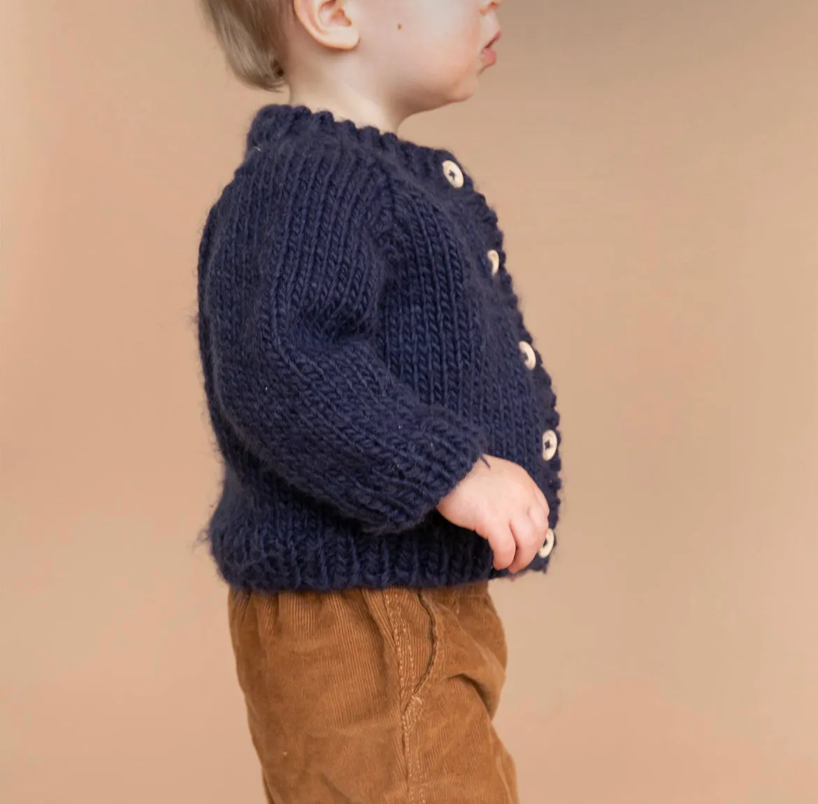 The Blueberry Hill Classic Cardigan - Navy