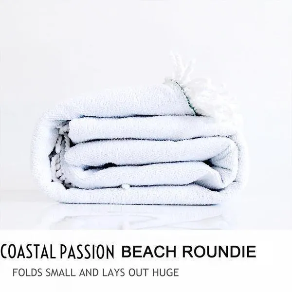 The Dreamcatcher and Helm Round Beach Towel