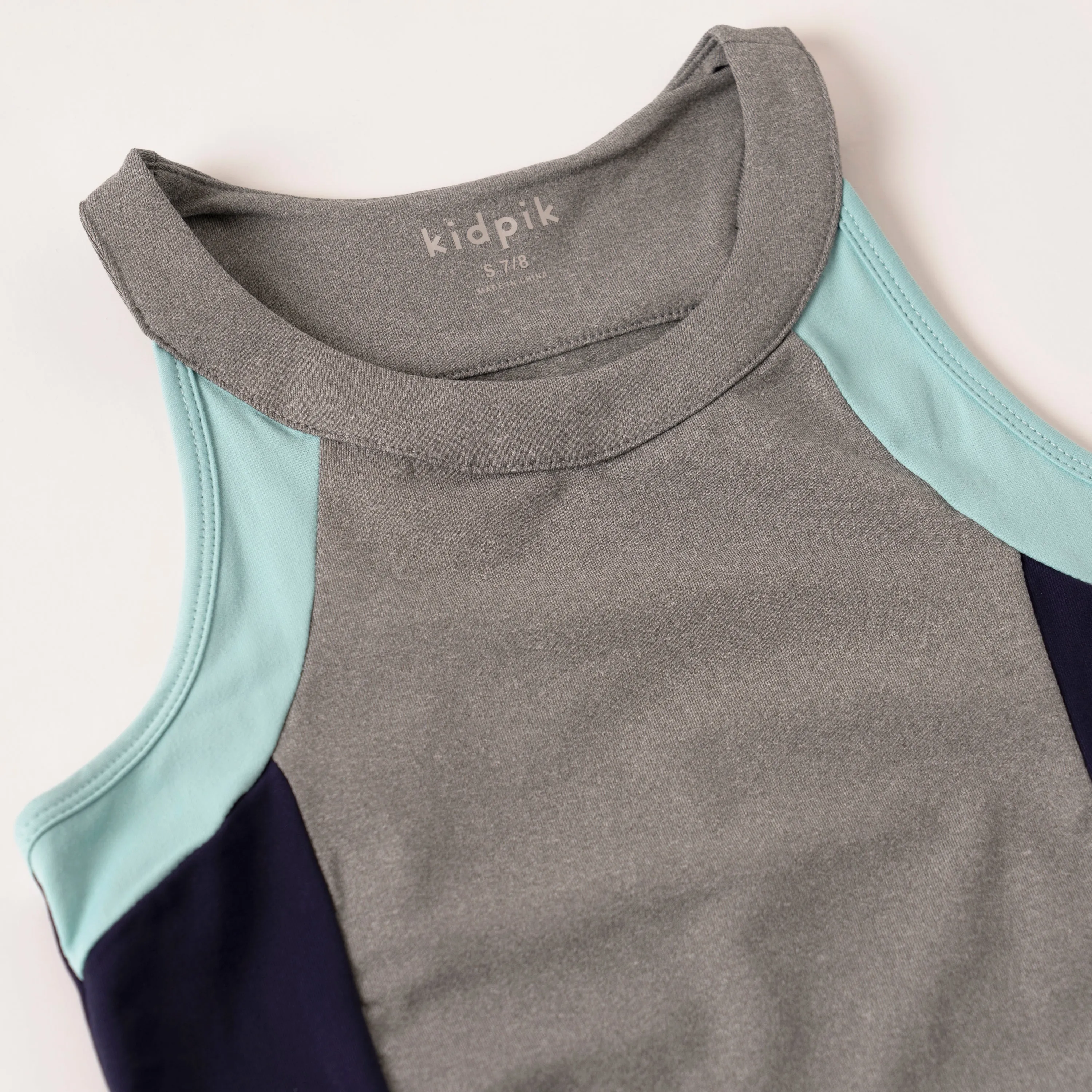 Tonal Color Block Tank