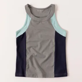 Tonal Color Block Tank