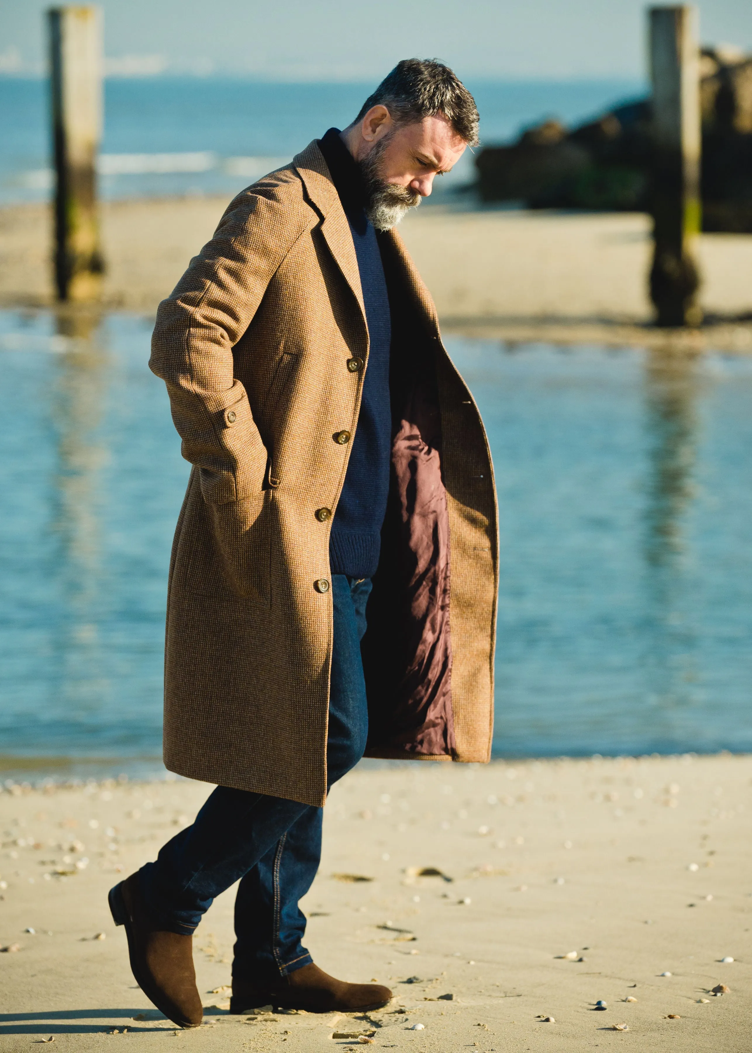 Tweed Overcoat