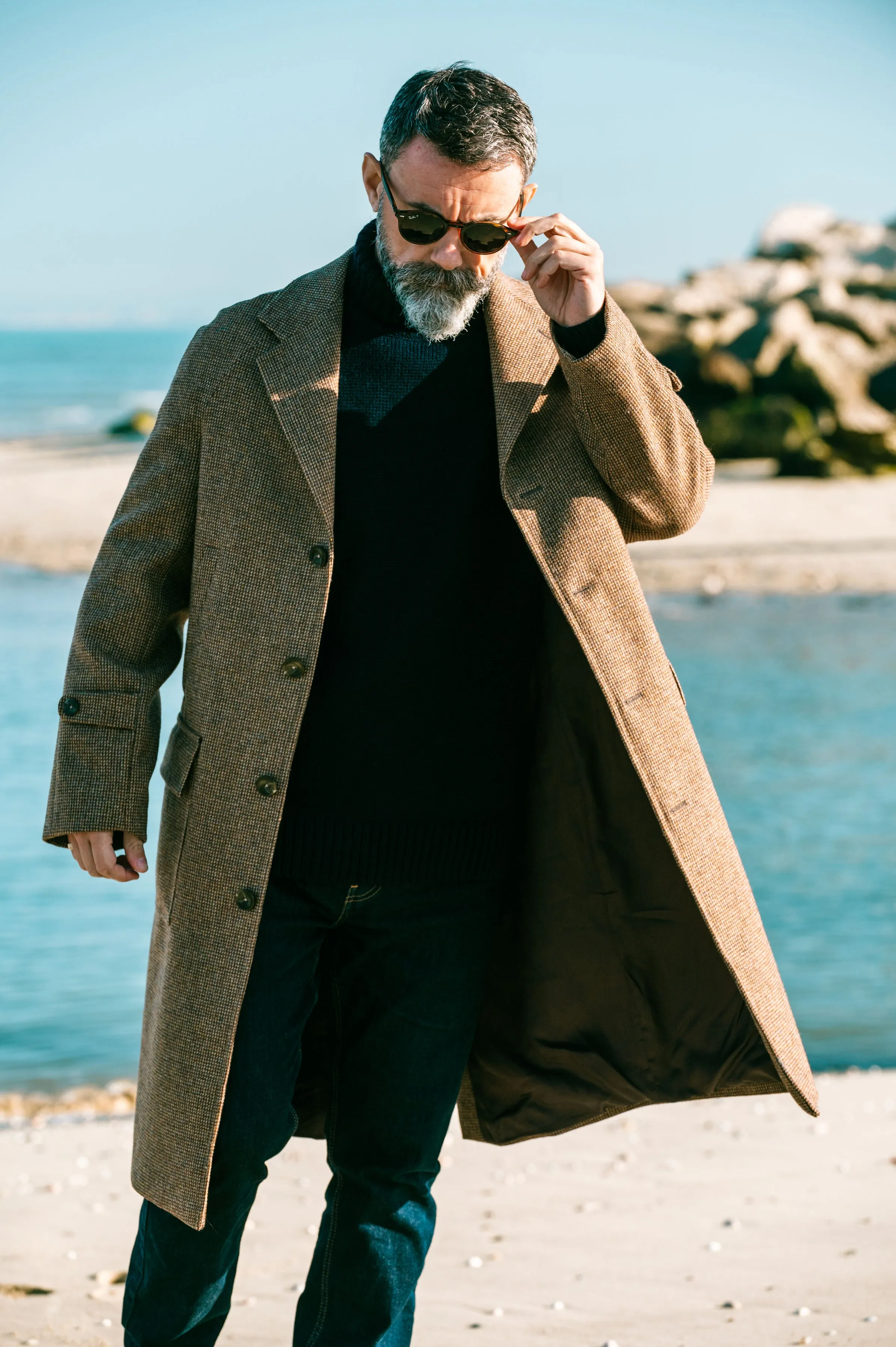 Tweed Overcoat