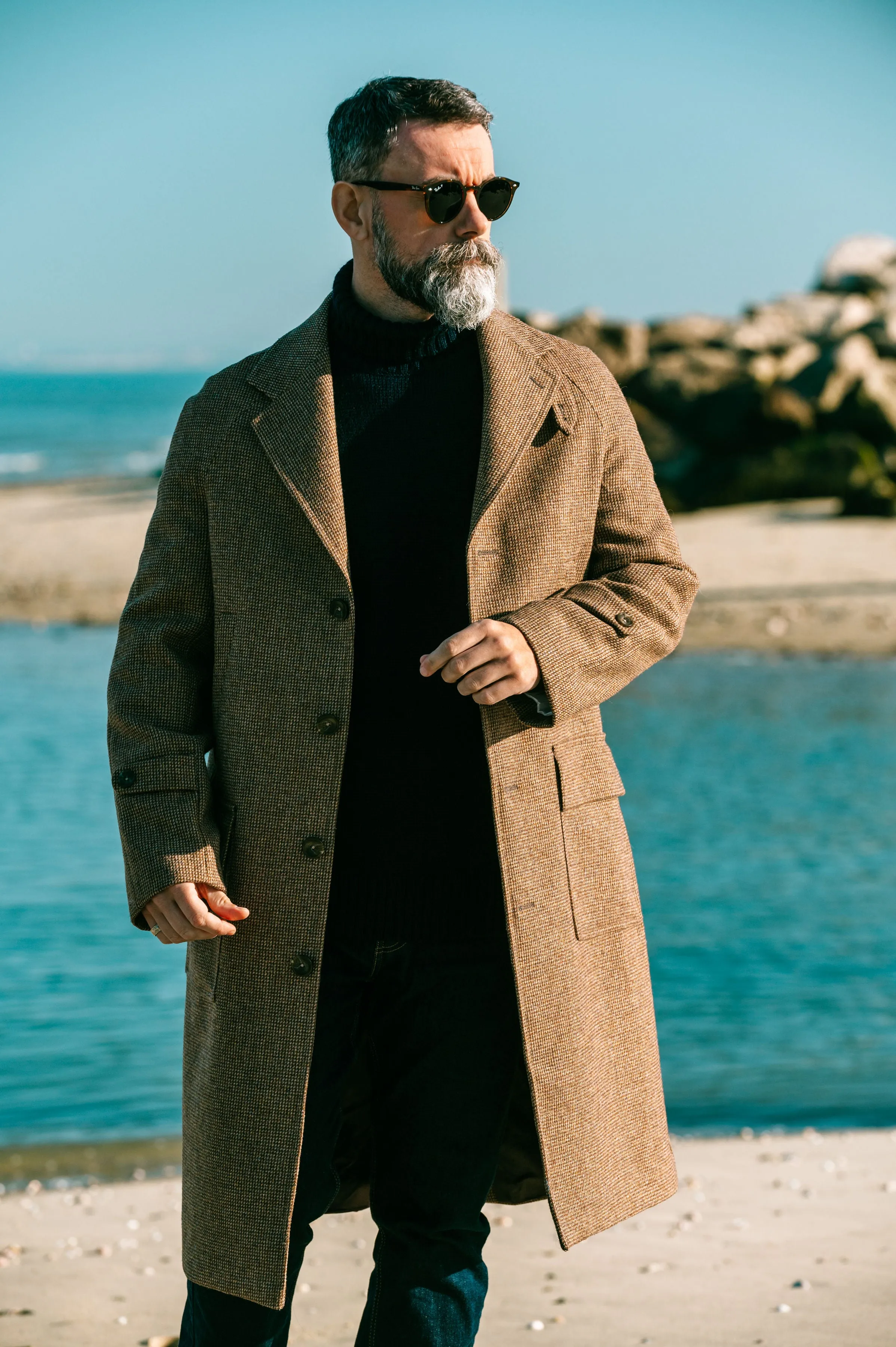 Tweed Overcoat