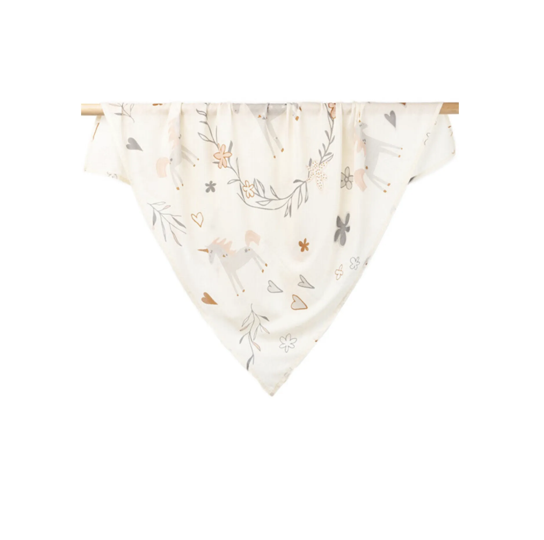 Unicorn Cotton Baby Swaddle Wrap