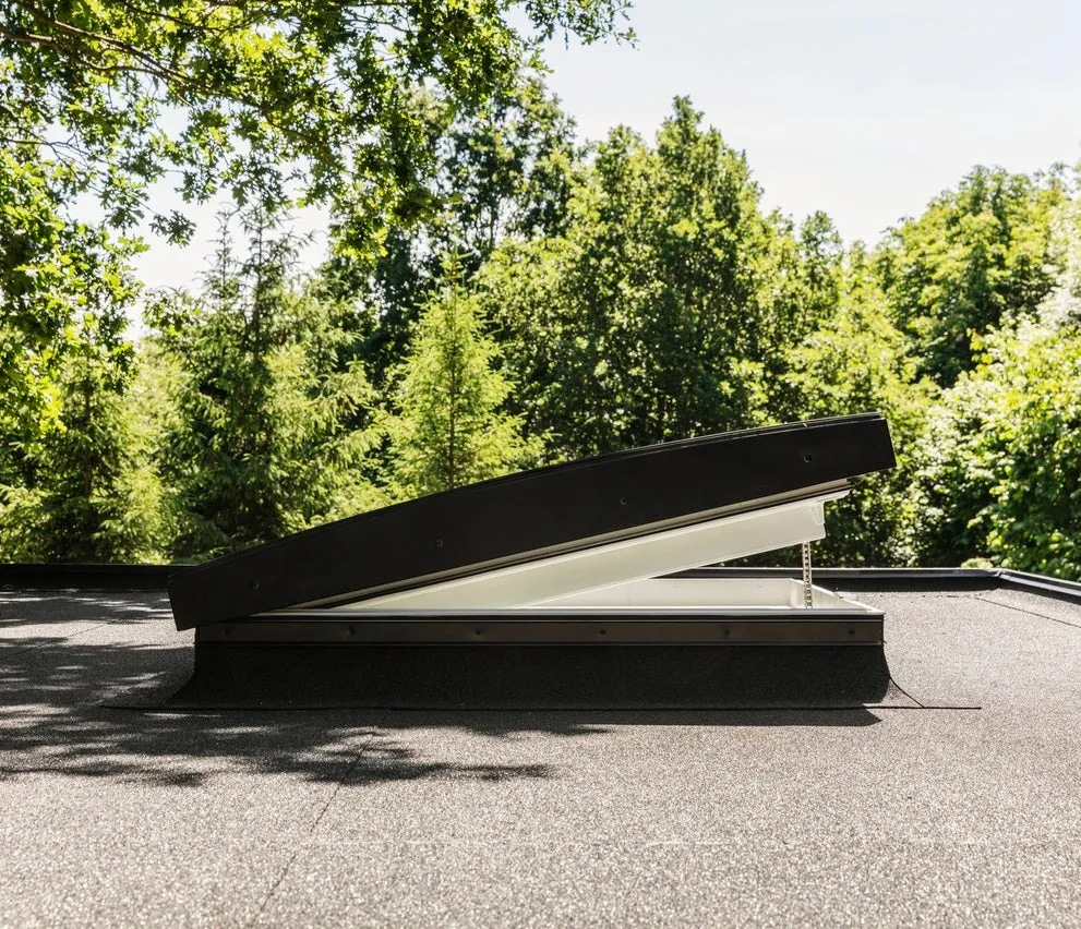 VELUX CVU 120090 1093 INTEGRA® SOLAR Curved Glass Rooflight Package 120 x 90 cm (Including CVU Double Glazed Base & ISU Curved Glass Top Cover)
