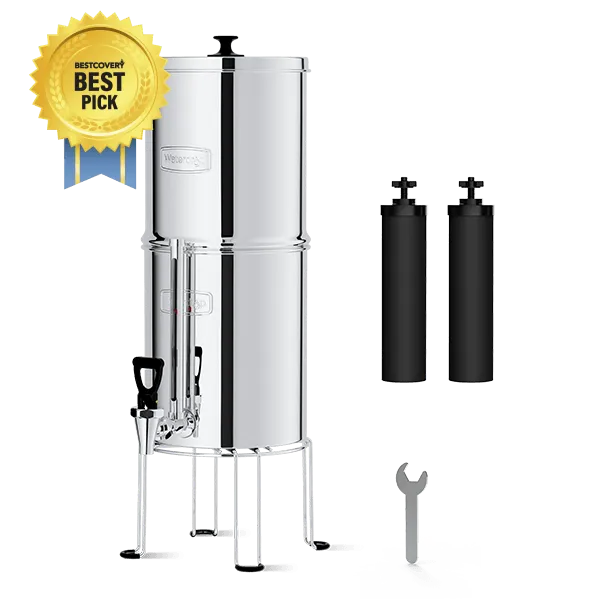 Waterdrop 2.25-gallon King Tank Gravity Water Filter System, With Stand