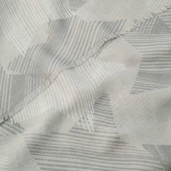 White Sentiment Scarf Line KLS499