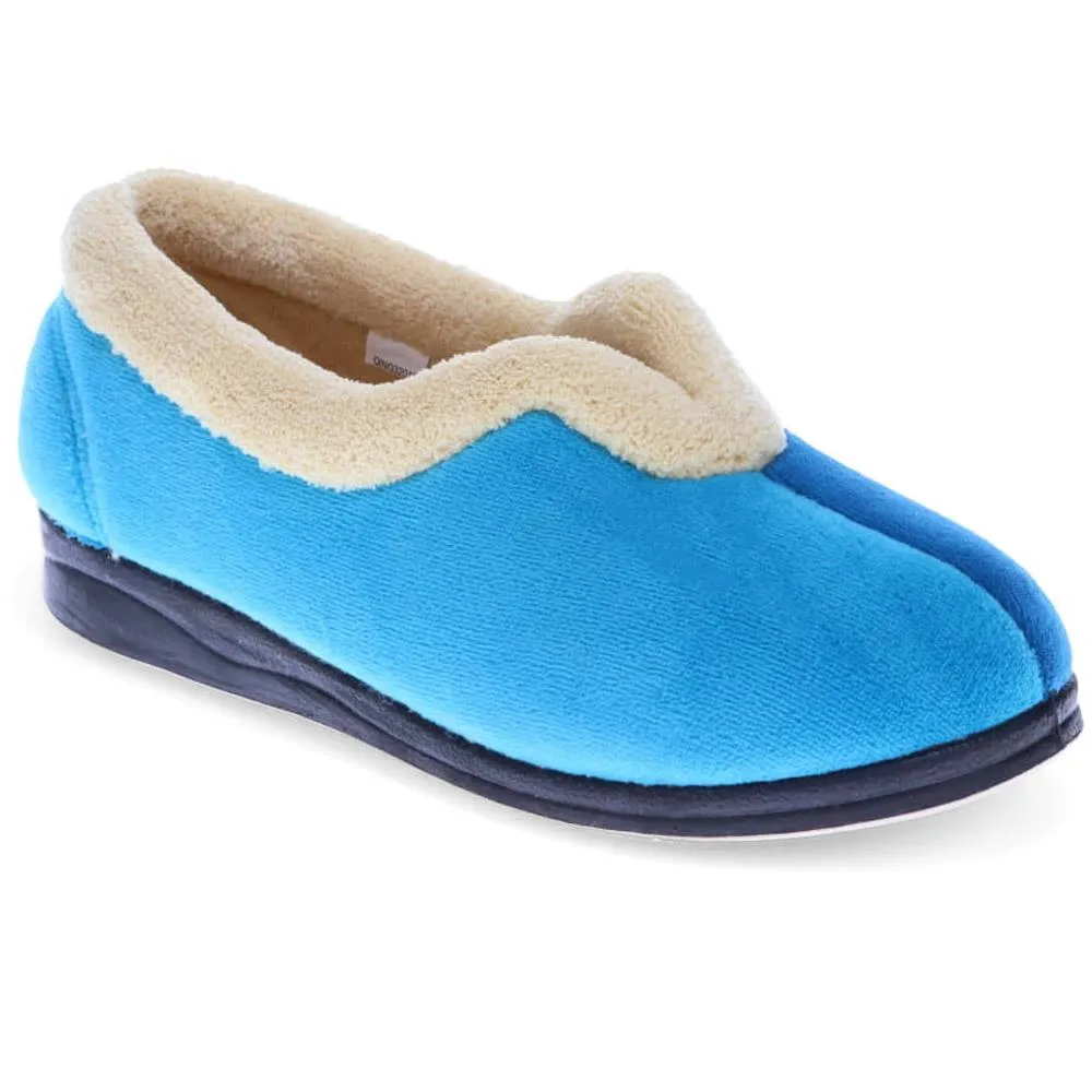 Wide Fit Antibacterial Slippers - QING32013 / 319 075