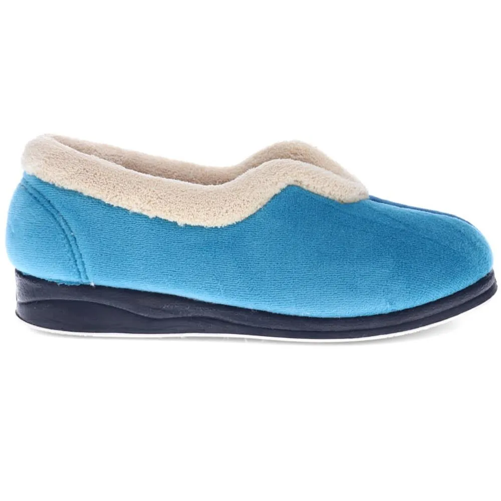 Wide Fit Antibacterial Slippers - QING32013 / 319 075