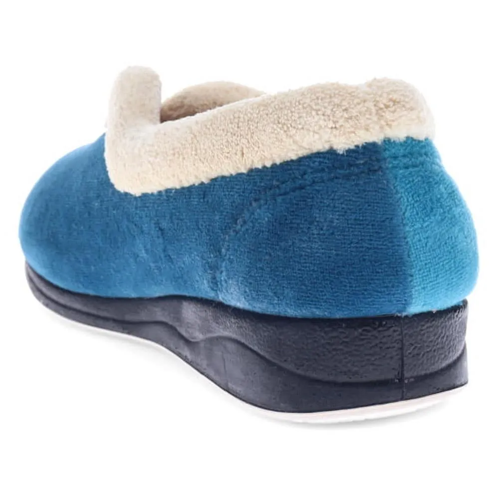 Wide Fit Antibacterial Slippers - QING32013 / 319 075