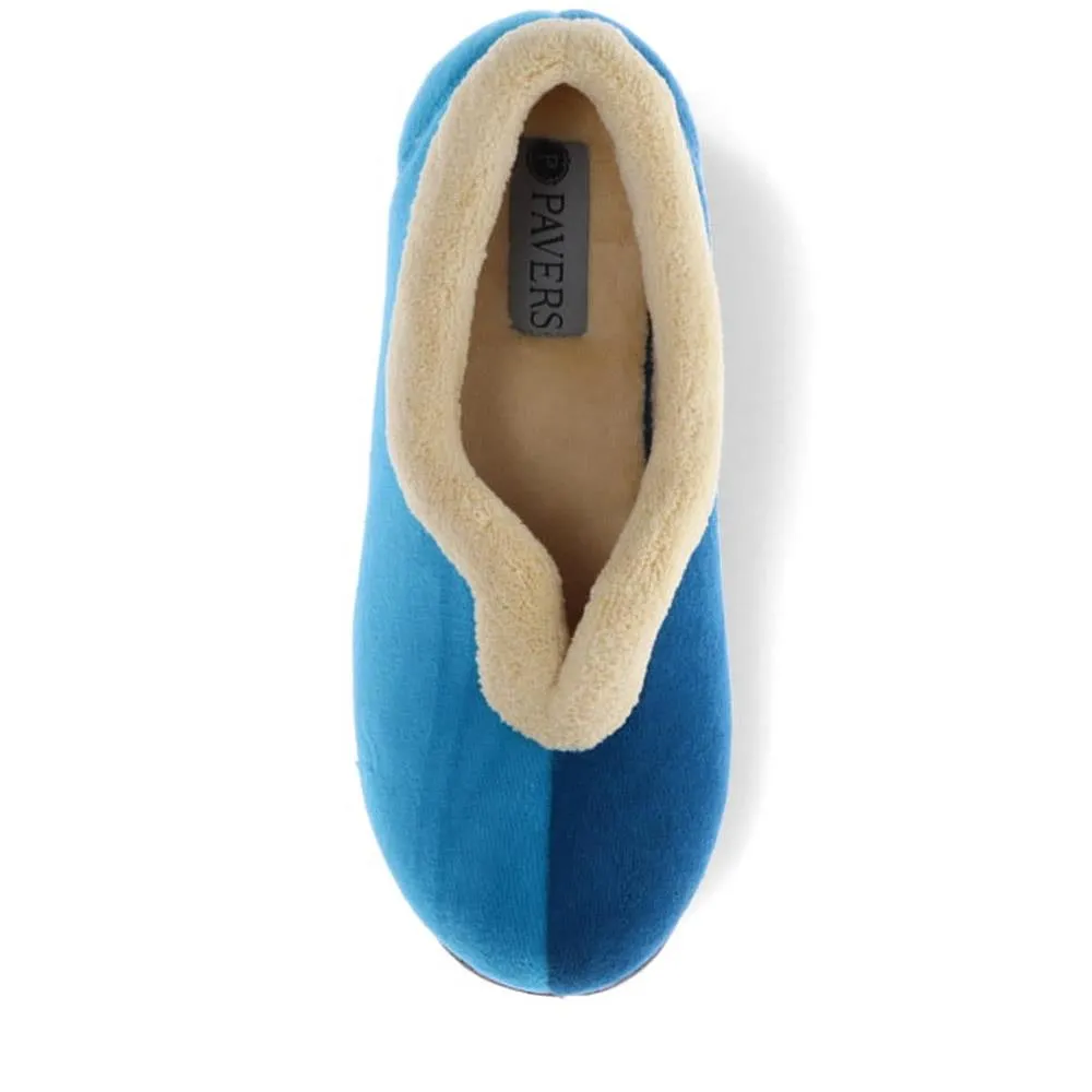 Wide Fit Antibacterial Slippers - QING32013 / 319 075
