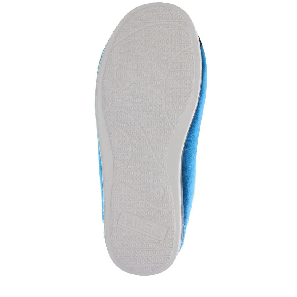 Wide Fit Antibacterial Slippers - QING32013 / 319 075