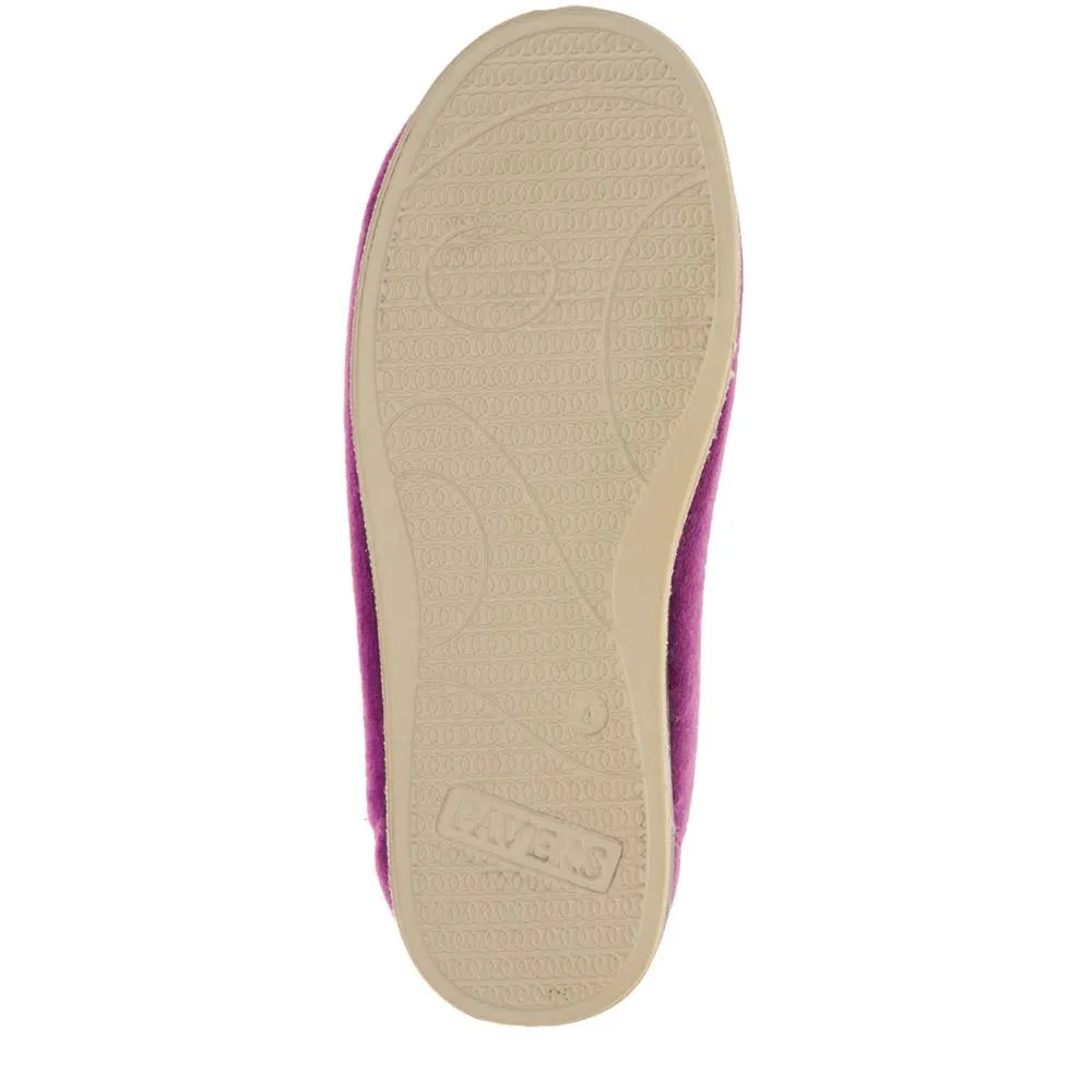 Wide Fit Antibacterial Slippers - QING32013 / 319 075
