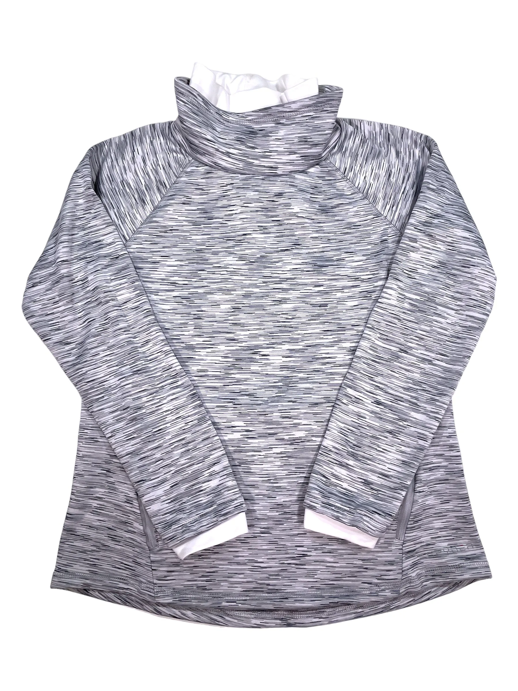 Womens Fleece Turtleneck Top