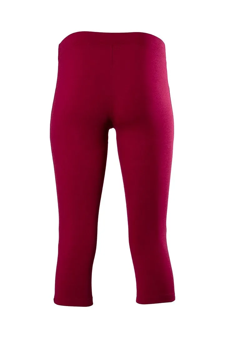 Women's Monterey Summer Capris  |  Red Crush