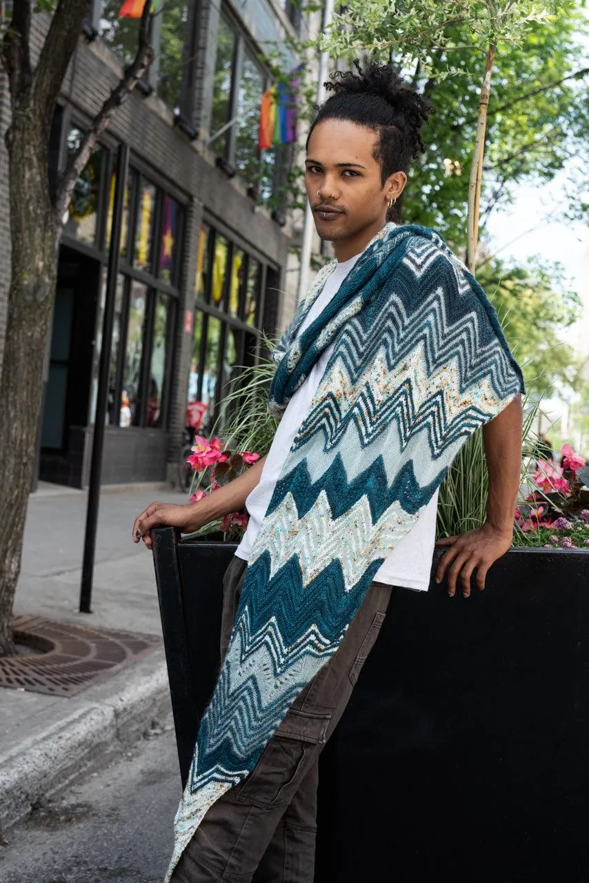 Zigging the Zag Shawl | Knitting Kit